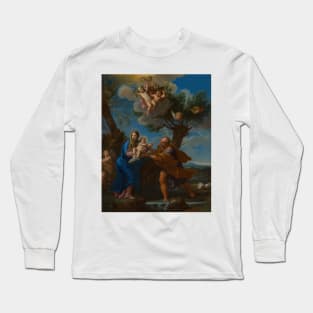 The Flight into Egypt by Carlo Maratti Long Sleeve T-Shirt